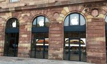 L'apple store de Strasbourg, situé à proximité de l'école de maquillage professionnel Candice Mack